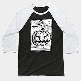 Halloween pumpkin Baseball T-Shirt